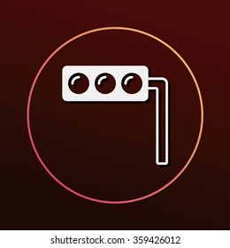 Traffic lights icon