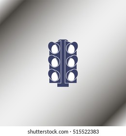 Traffic lights icon.