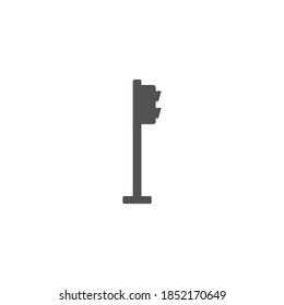 
traffic lights icon illustration simple design element vector logo template
