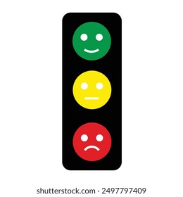 Traffic lights icon set. Coloured traffic light in glyph. Filled semaphore symbol. Traffic lights collection in glyph. Stock vector illustration. Simple traffic light icon, green, yellow and red light