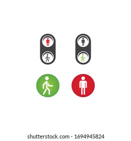Traffic lights icon vector design