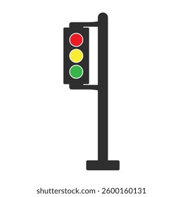Traffic lights icon vector design template