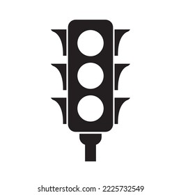 traffic lights icon vector illustration symbol design