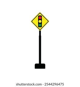 traffic lights icon vector illustration logo design