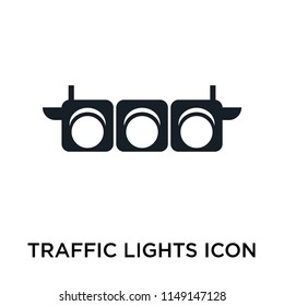 Traffic Lights icon vector isolated on white background for your web and mobile app design, Traffic Lights logo concept