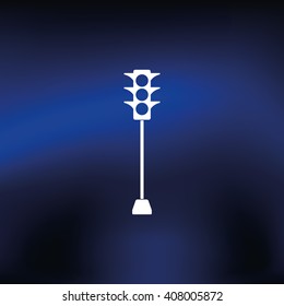 Traffic lights illustration.