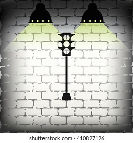 Traffic lights illustration.