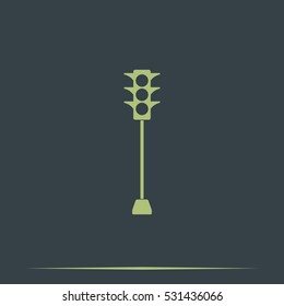 Traffic lights illustration.