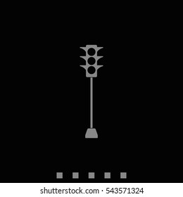 Traffic lights illustration.