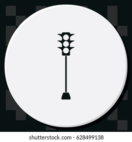 Traffic lights illustration.