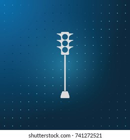 Traffic lights illustration.