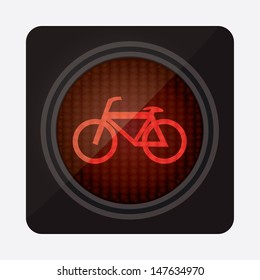 traffic lights and scoreboard icon