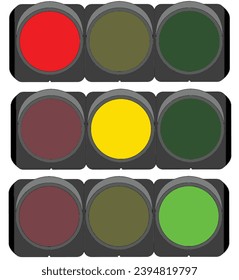 Los semáforos se utilizan como señal para los usuarios de las carreteras