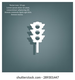 Traffic lights, vector
