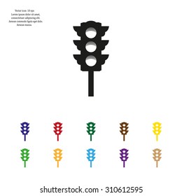 Traffic lights, vector