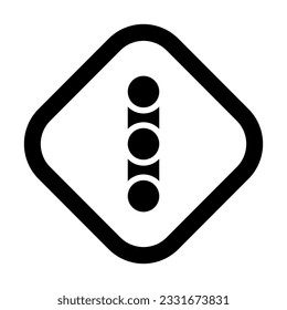Traffic Lights Vector Glyph Icon For Personal And Commercial Use.
