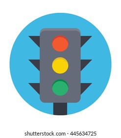 Traffic Lights Vector Icon