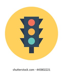 Traffic Lights Vector Icon