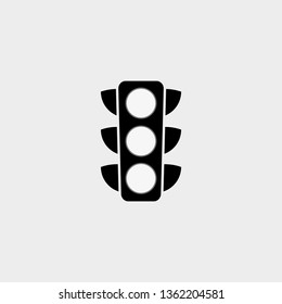 traffic lights vector icons