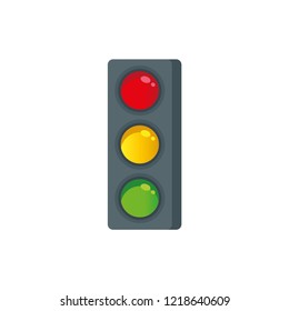Traffic lights vector illustration