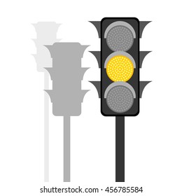 Traffic lights. Vector illustration

