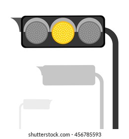 Traffic lights. Vector illustration

