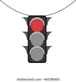 Traffic lights. Vector illustration

