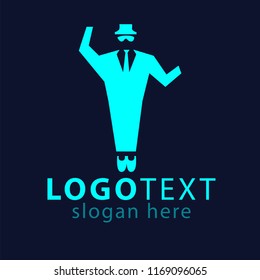 traffic police logo icon vector template