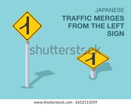 Traffic regulation rules. Isolated japanese 