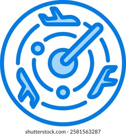Traffic Report Icon Element For Design