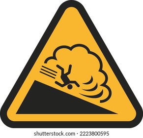 Alerta de señalización de tráfico
Estilo triangular deslizado 