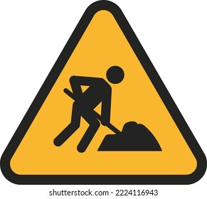 Traffic Road Signage Alert
Triangular Style At Work 