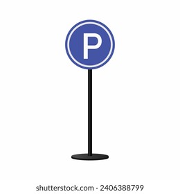 Traffic road signs icon vector vector illustration