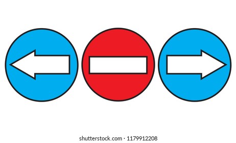 traffic road signs vector