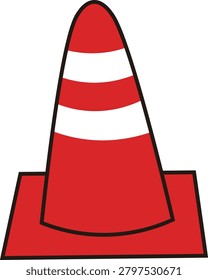 Traffic, Safety, Red, White, Cover