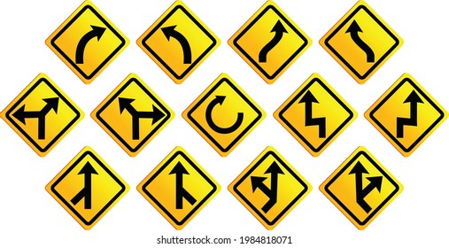 Traffic Safety Rules Sign Vector Illustration Stock Vector (Royalty ...