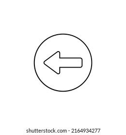 Traffic Sign, back sign on white background, Vector EPS10
