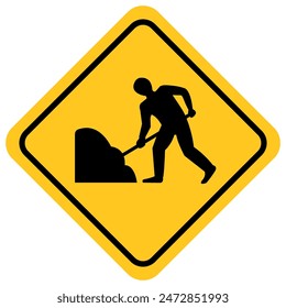 Señal de tráfico, Cuidado con el trabajo en carretera