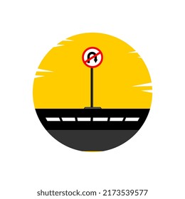 traffic sign character mascot vector illustration, perfect for advertising, symbols, mascots, signs, posters, brochures, logos, etc.