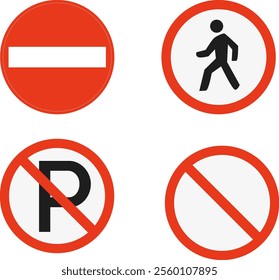 A traffic sign collection is a collection of various types of visual signs used to regulate, warn and guide road users. These signs are designed to provide clear, quickly understood and uniform inform