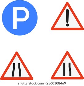 A traffic sign collection is a collection of various types of visual signs used to regulate, warn and guide road users. These signs are designed to provide clear, quickly understood and uniform inform