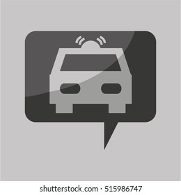 traffic sign concept icon car service vector illustration eps 10
