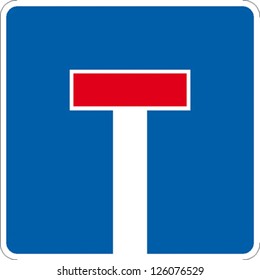 traffic sign dead end