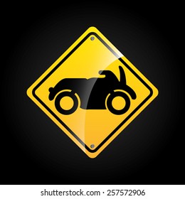 traffic sign design, vector illustration eps10 graphic 