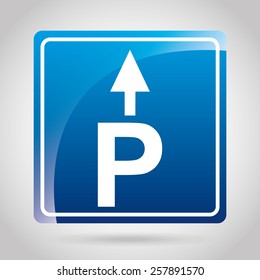 traffic sign design, vector illustration eps10 graphic 