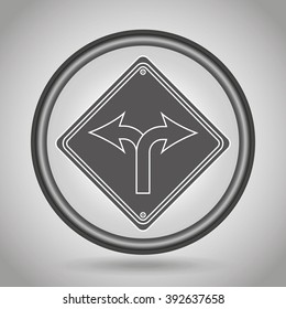 traffic sign design, vector illustration eps10 graphic 