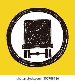 traffic sign doodle