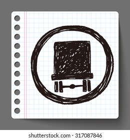 traffic sign doodle