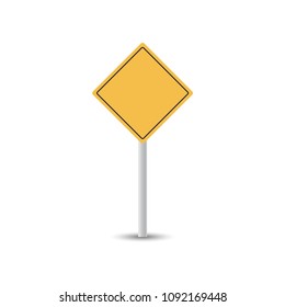 Traffic sign graphic template