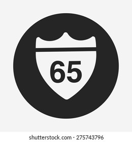 traffic sign icon
